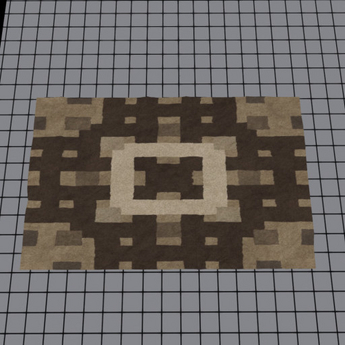Second Life Marketplace - Dark Brown Rug